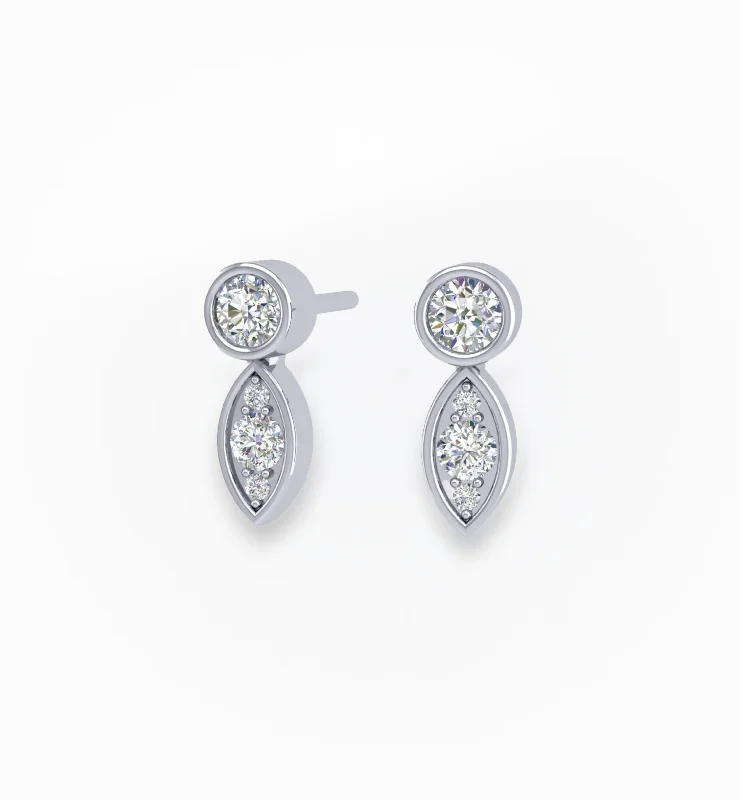 Elegant Drop Earrings-Heather