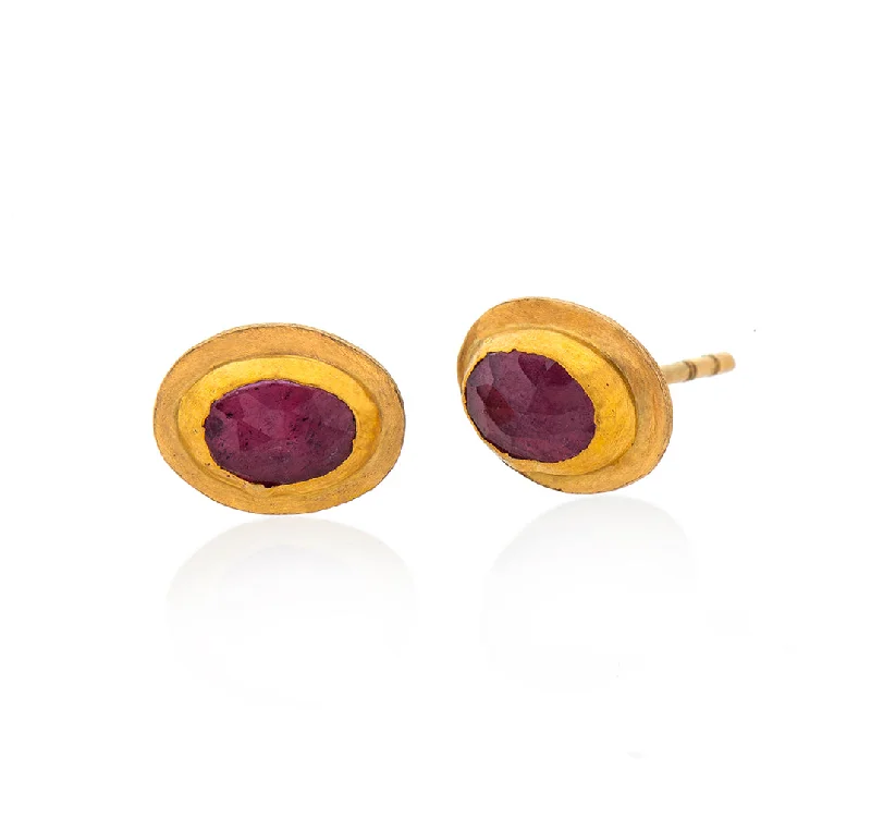 Handmade Gemstone Earrings-Nava Zahavi Radiant Pink Earrings