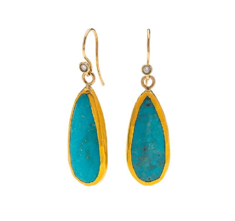 Triangular Earrings-Nava Zahavi Soleil Earrings