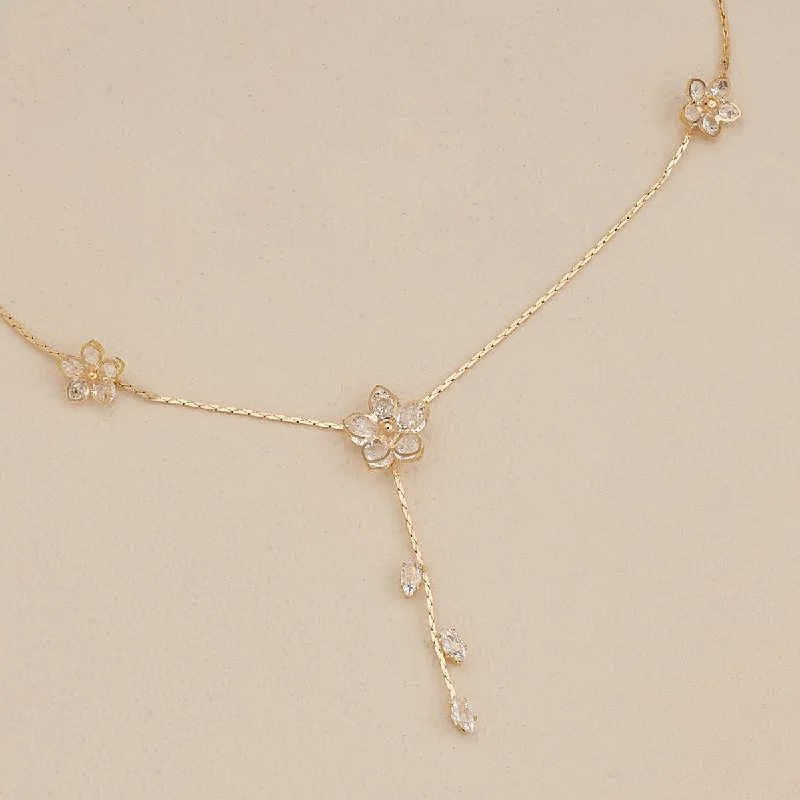 Modern Diamond Necklace-Trendy Necklace 163070