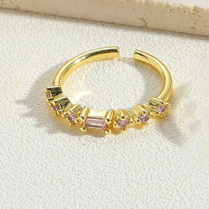 Pink Zircon Ring-1