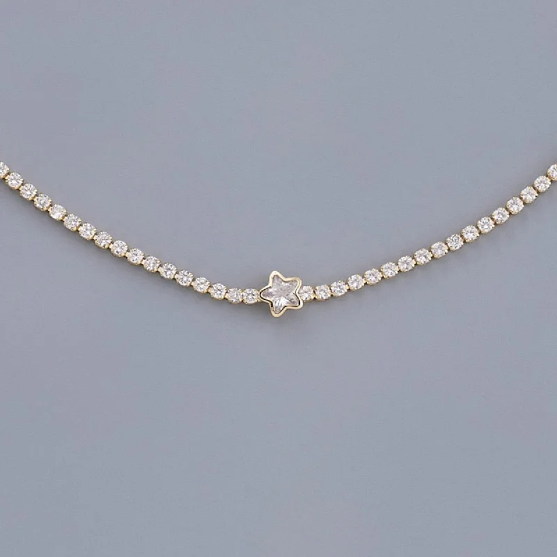 Vintage Diamond Necklace-Trendy Necklace 168971