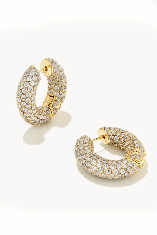 Gold White CZ