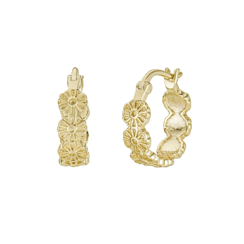 Fashionable Clip-On Earrings-Danicka Hoops