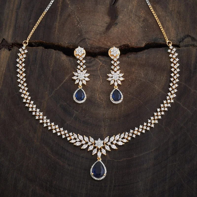 Bridal Necklace-Zircon Necklace 181015