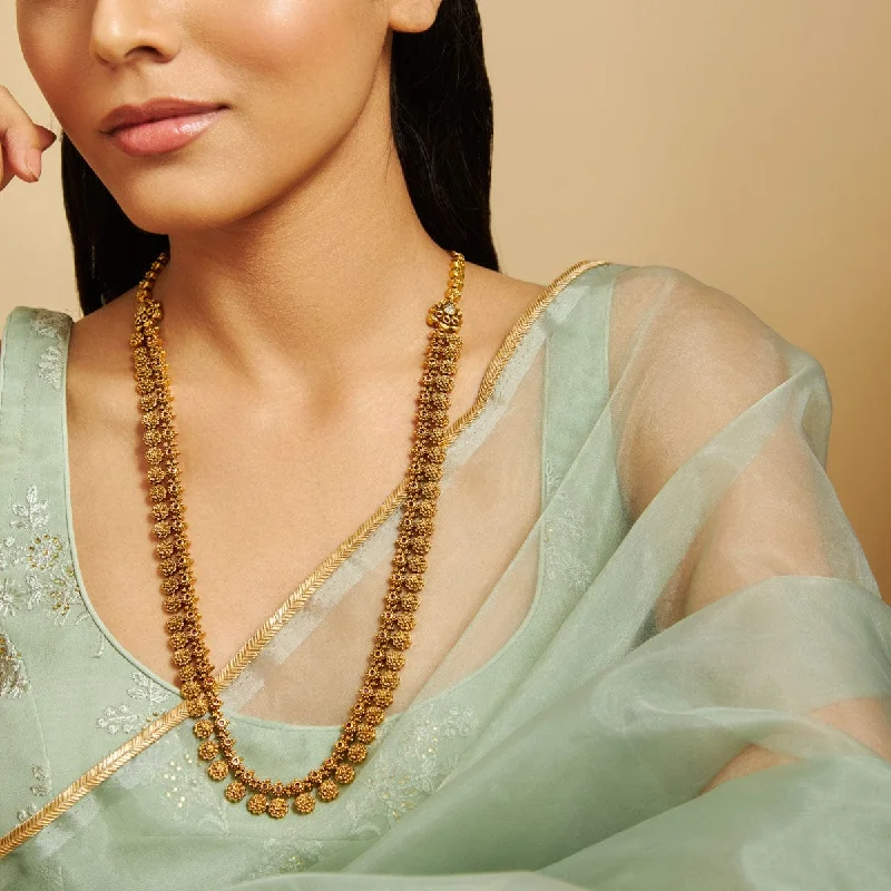 Layered Pearl Necklace-Antique Necklace 172644