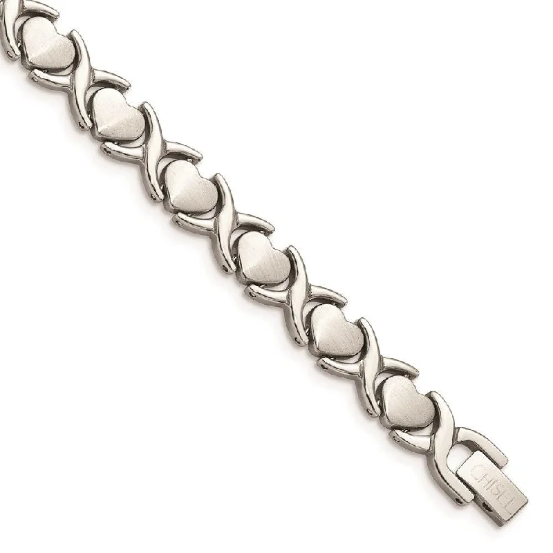 Luxury Bead Bracelet-Stainless Steel Stampato 7.5in Bracelet