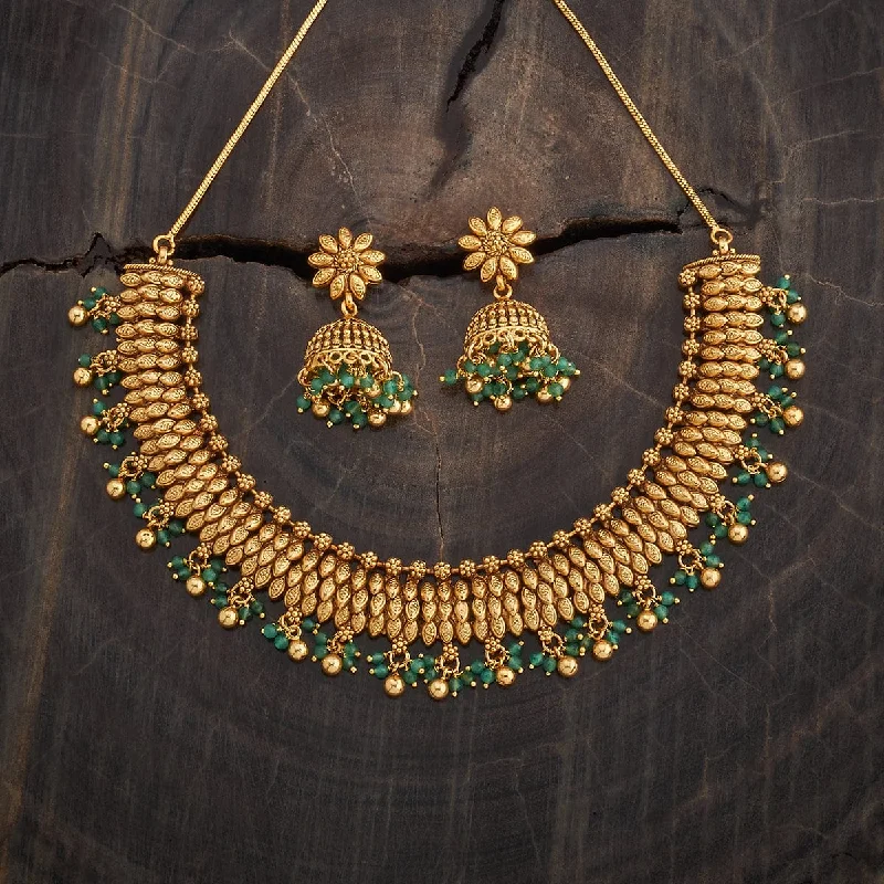 Designer Necklace-Antique Necklace 182872