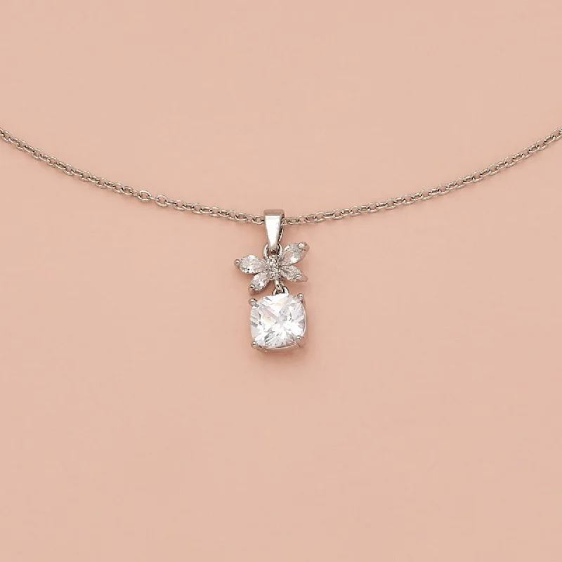 Unique Silver Chain Necklace-Trendy Necklace 171312