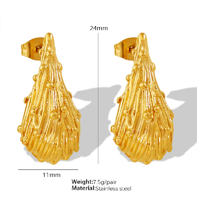 Eh234 Gold Earrings