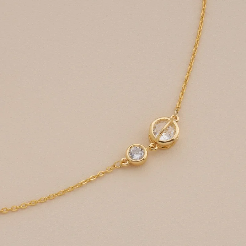 Simple Gold Chain Necklace-Trendy Necklace 164773