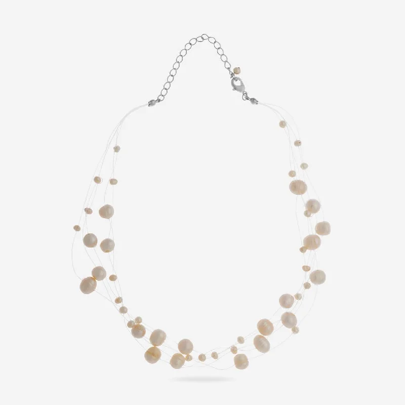 Trendy Layered Necklace-Trendy Pearl Necklace 174174