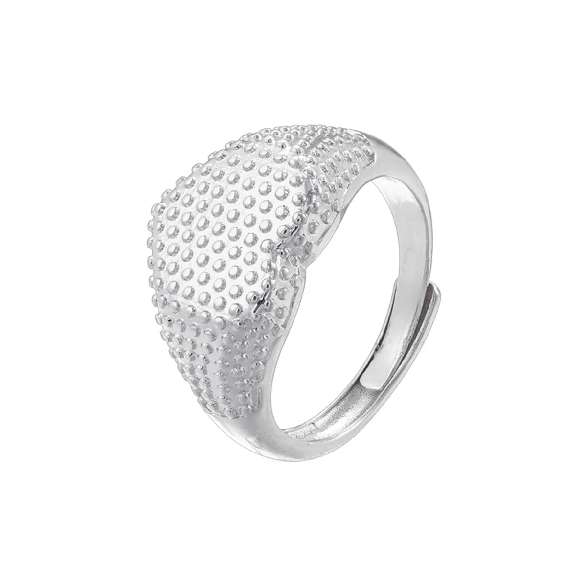 Vj661 White Gold Color Ring