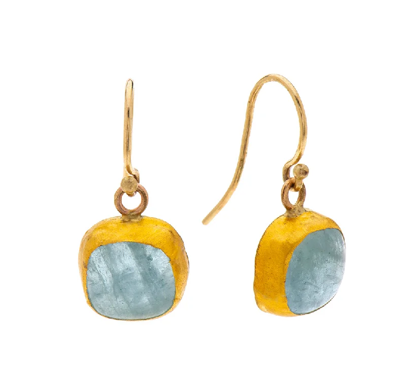 Elegant Chandelier Earrings-Nava Zahavi Mountain Aqua Earrings