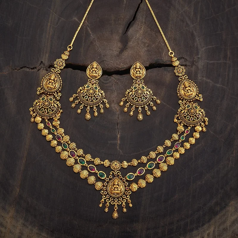 Stylish Layered Necklace-Antique Necklace 170564