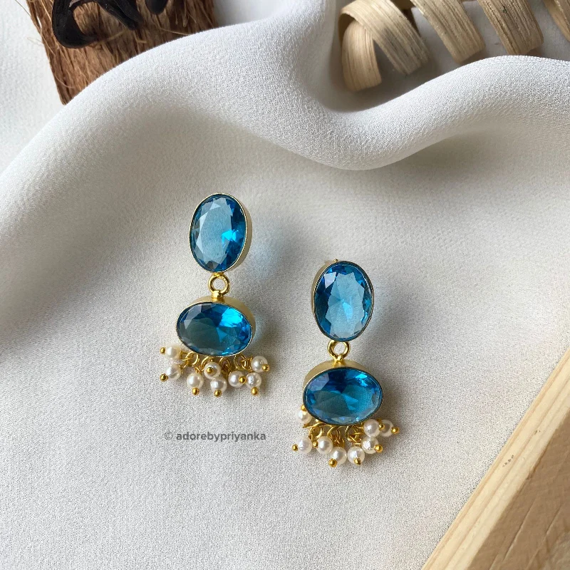 Elegant Ear Cuffs-Glossy Marina Earrings