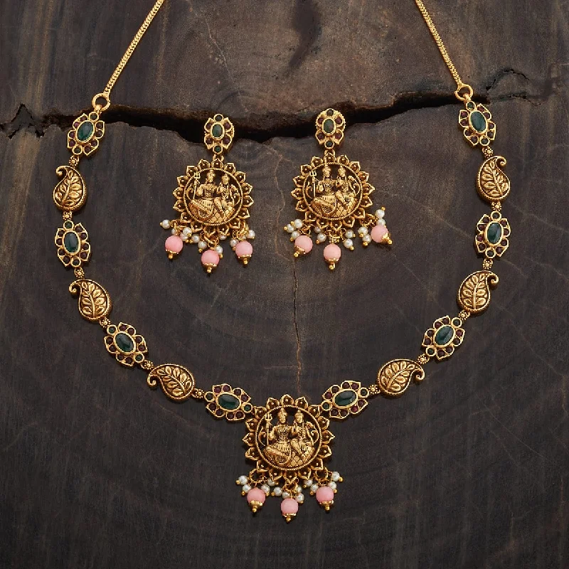 Double Layer Necklace-Antique Necklace 182336