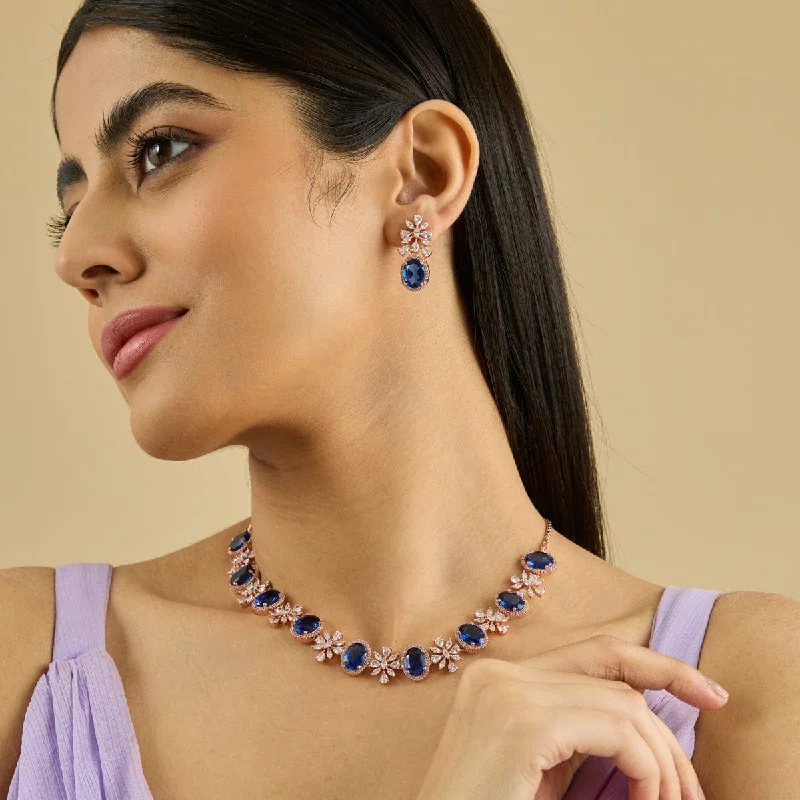 Bridal Necklace-Zircon Necklace 173957