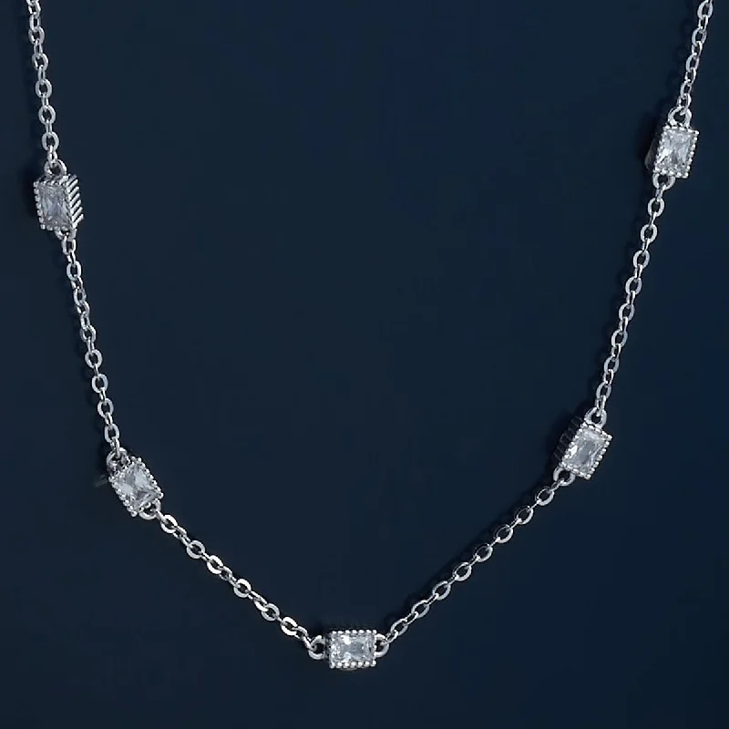 Silver Chain Necklace for Women-92.5 Silver Necklace 183183